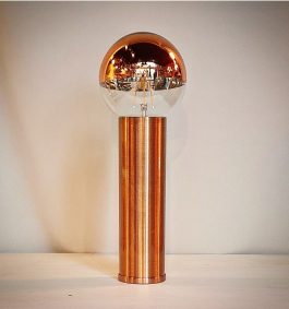 Pipe table lamp model